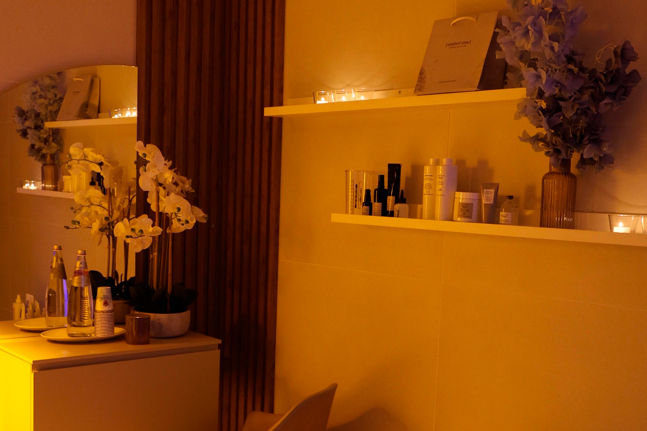 Rituale Head Spa Astrea con acqua calda e trattamento del cuoio capelluto